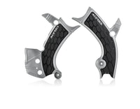 Acerbis X-Grip Frame Protector Guards Silver For Yamaha YZ 450 FX 2019-2022