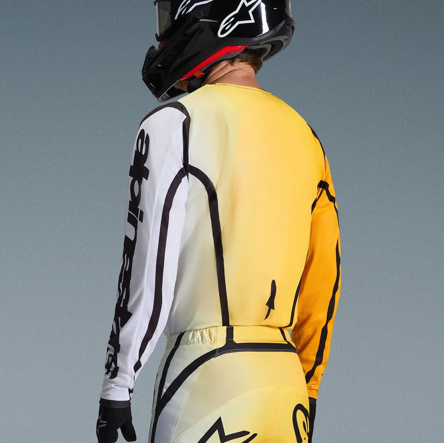 Alpinestars 2026 Fluid Apex Motocross Jersey Yellow Black