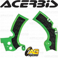 Acerbis X-Grip Frame Protector Guards Green For Kawasaki KX 450 F 2009-2018