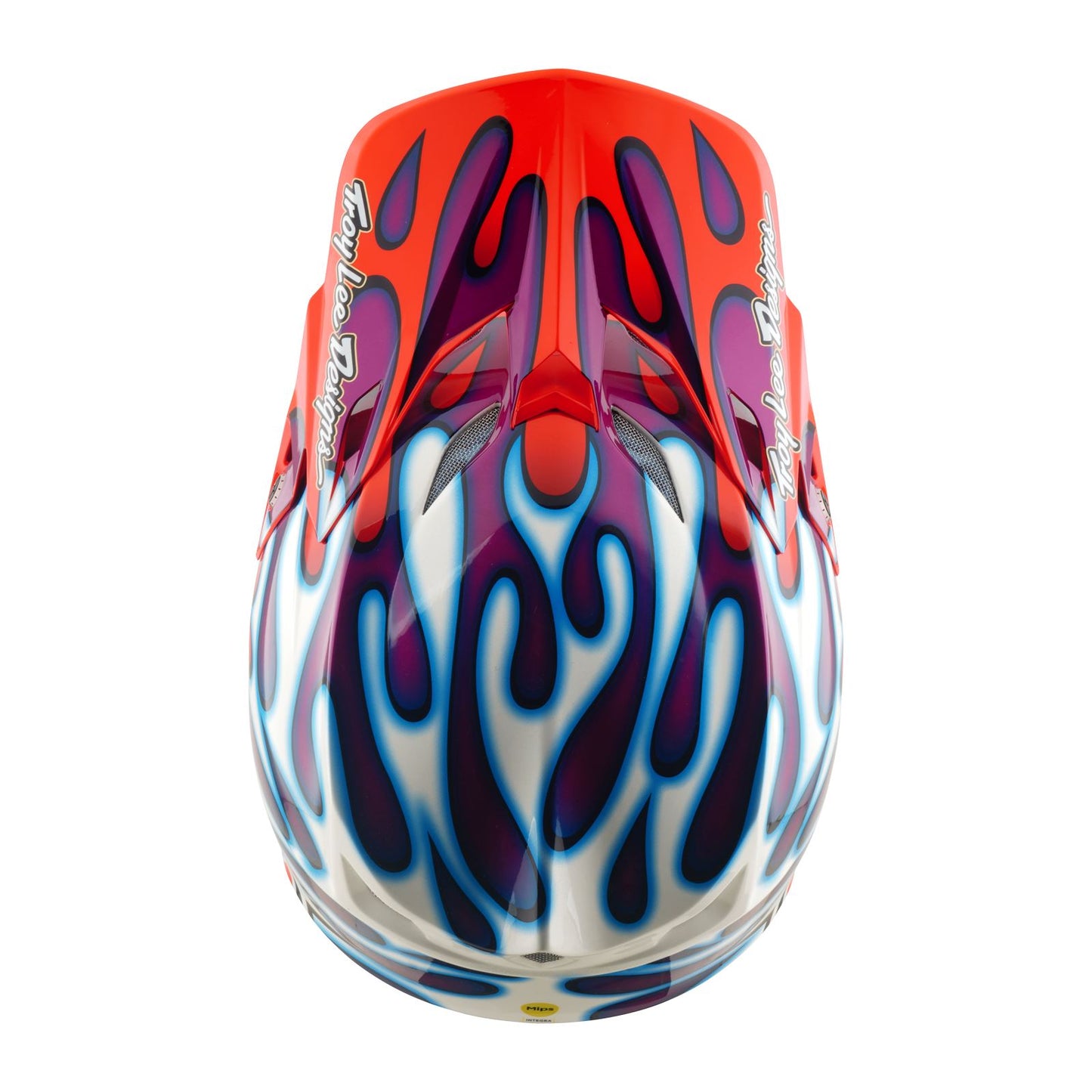Troy Lee Designs Spring 2026 MX SE5 Composite Overspray Helmets Violet White