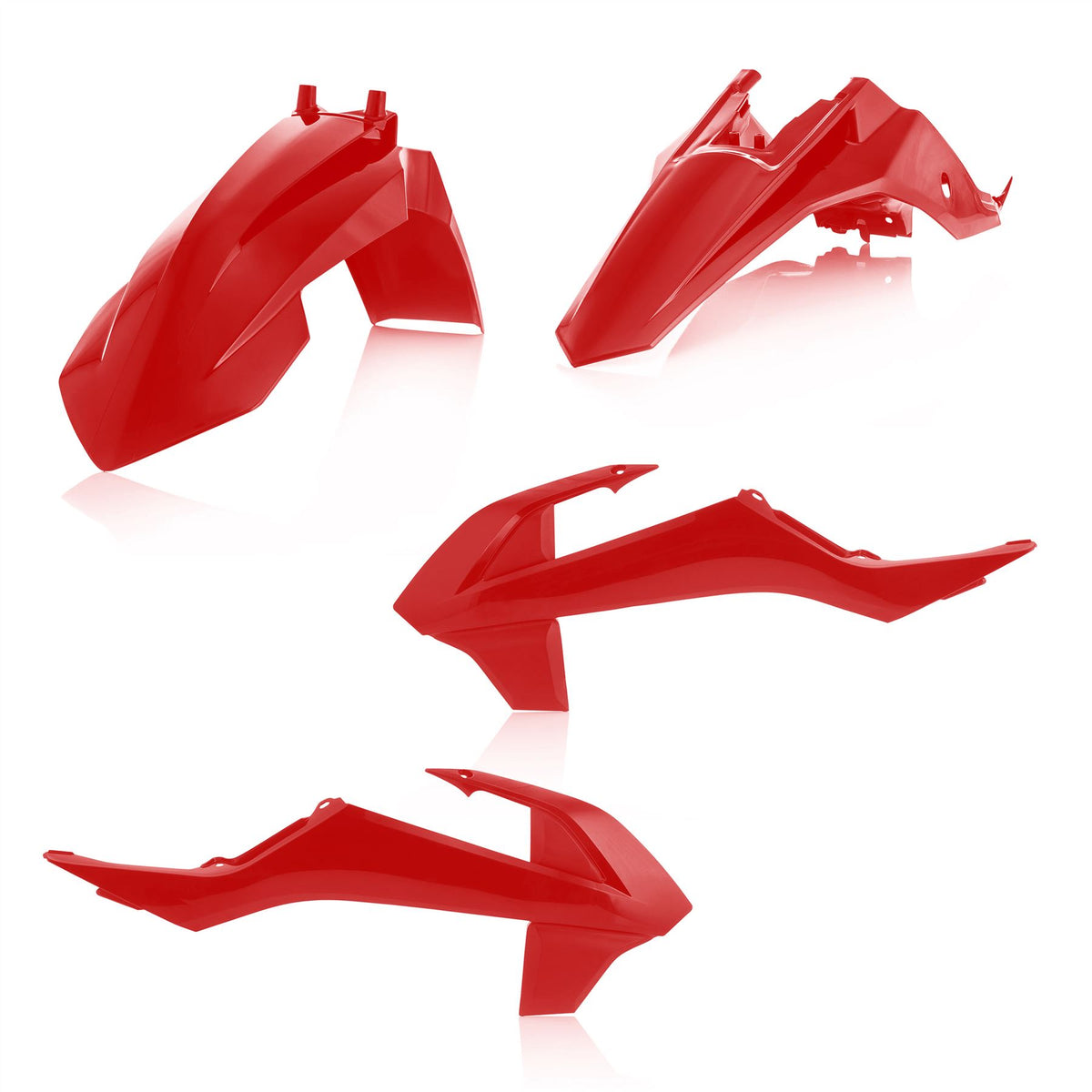Acerbis Plastic Kit Red For Gas Gas MC 65 2021-2023