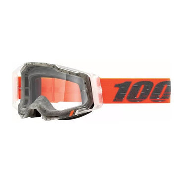100% MX Goggles Racecraft 2 Schrute Clear