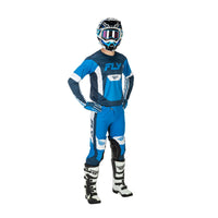 Fly Racing 2026 Motocross Combo Kit Lite  Blue White