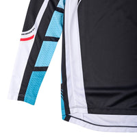 Troy Lee Designs 2025 Motocross GP PRO Youth Wavez Combo Kit Phantom Turquoise