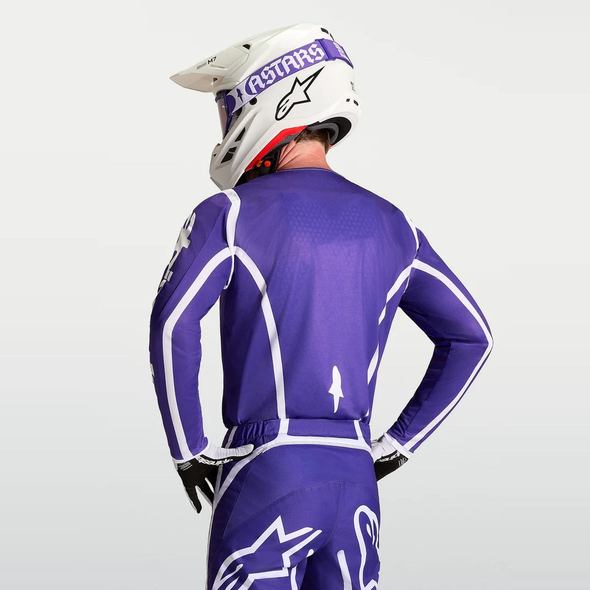 Alpinestars 2027 Fluid Apex MX Jersey Deep Blue White