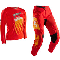 Leatt 2025 Motocross Combo Ride Kit 3.5 Youth Red