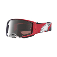 Alpinestars 2027 Supertech Hiten MX Goggles Black Red Mirror Silver