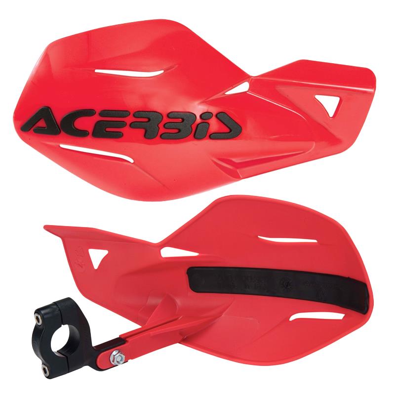 Acerbis Uniko Motocross Handguards Red Black