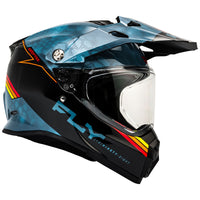 Fly Racing 2025 Trekker Kryptek Conceal Motocross Helmet Slate Black Red