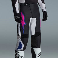 Alpinestars 2026 Fluid Grid Motocross Pants Black Light Green Purple