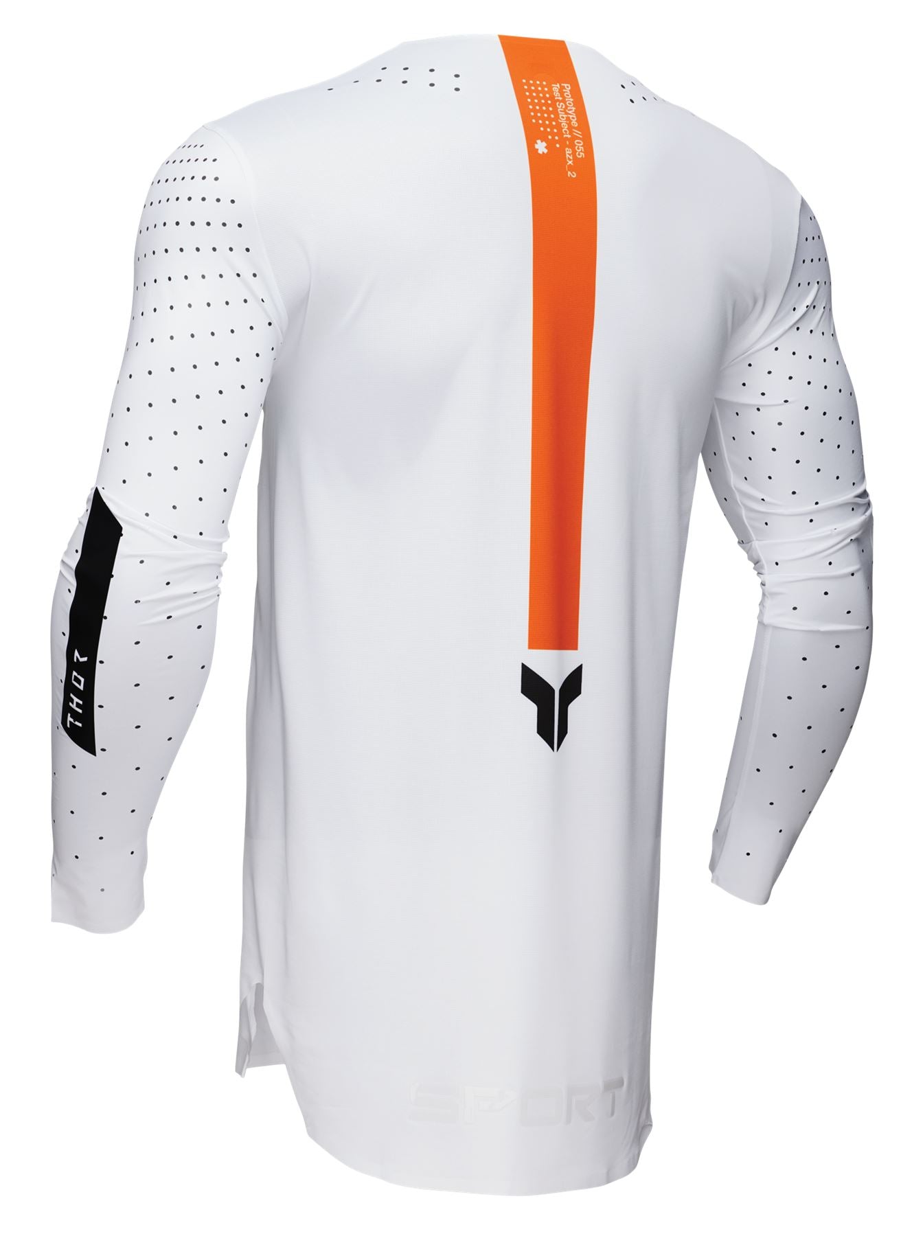 Thor 2025 Motocross Jersey Sportmode Rogue White Orange