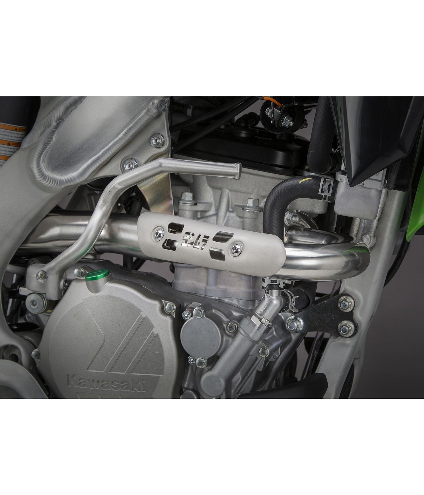 Yoshimura RS-4 Full Exhaust System Stainless Aluminium Carbon Cap For Kawasaki KXF 250 2017-2020