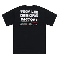 Troy Lee Designs Spring 2025 MX Factory Casual T-Shirt Black