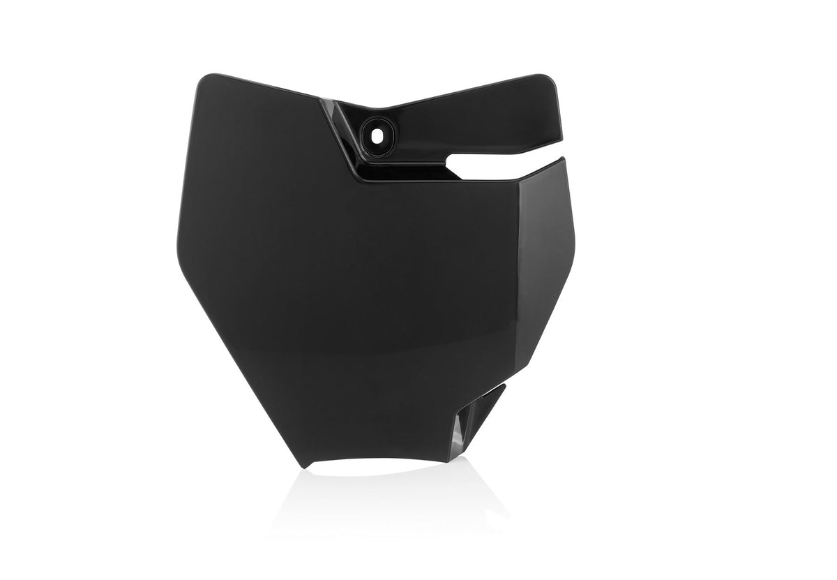 Acerbis Front Number Plate Black For Gas Gas MC 65 2021-2023