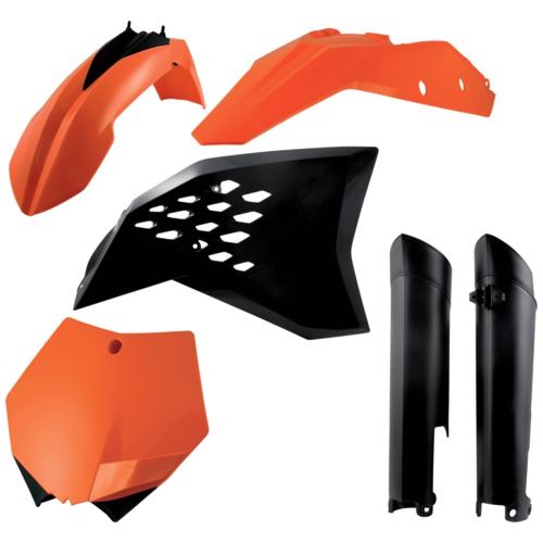 Acerbis Full Plastic Kit Standard Colourway For KTM SX-F 450 2008-2010