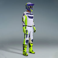 Alpinestars 2026 Racer Air Riway Motocross Combo Kit Light Grey Yellow Flo Blue