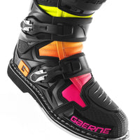 Gaerne 2025 MX Boots SG12 Black Orange Pink