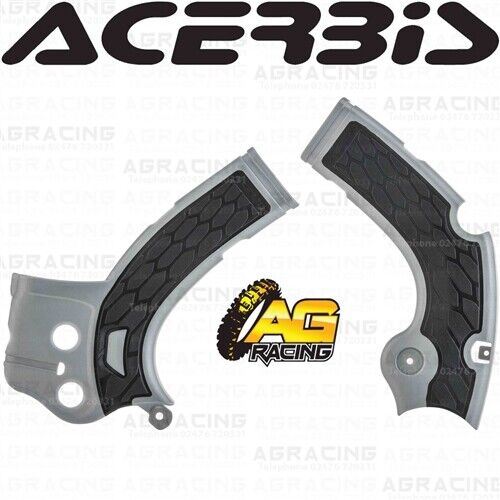 Acerbis X-Grip Frame Protector Guards Silver For Yamaha WR 250 F 2017-2019