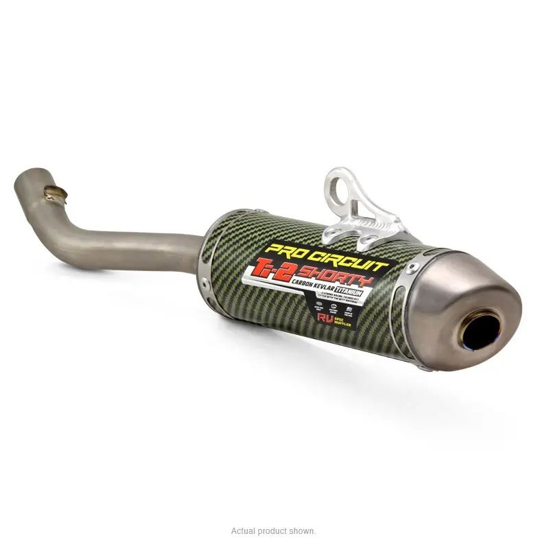 Pro Circuit Ryan Villopoto Ti-2 Shorty Carbon Silencer For Yamaha YZ 125 2002-2021