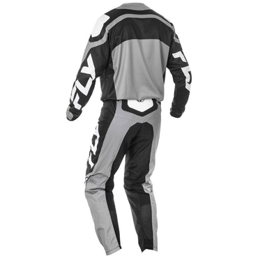 Fly Racing 2025 Motocross Combo Kit F-16 Black White