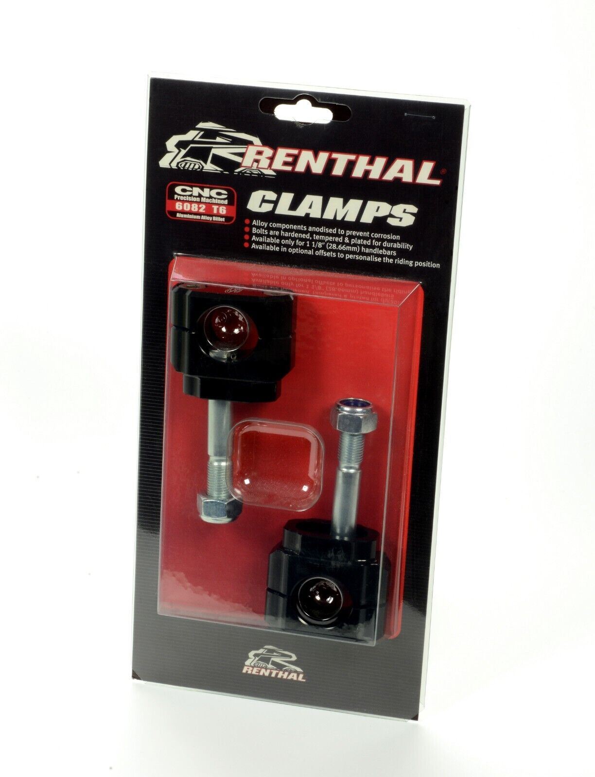 Renthal Fat Bar 28.6mm Mounts 5mm Off Set For Honda CR 250R 2000-2007
