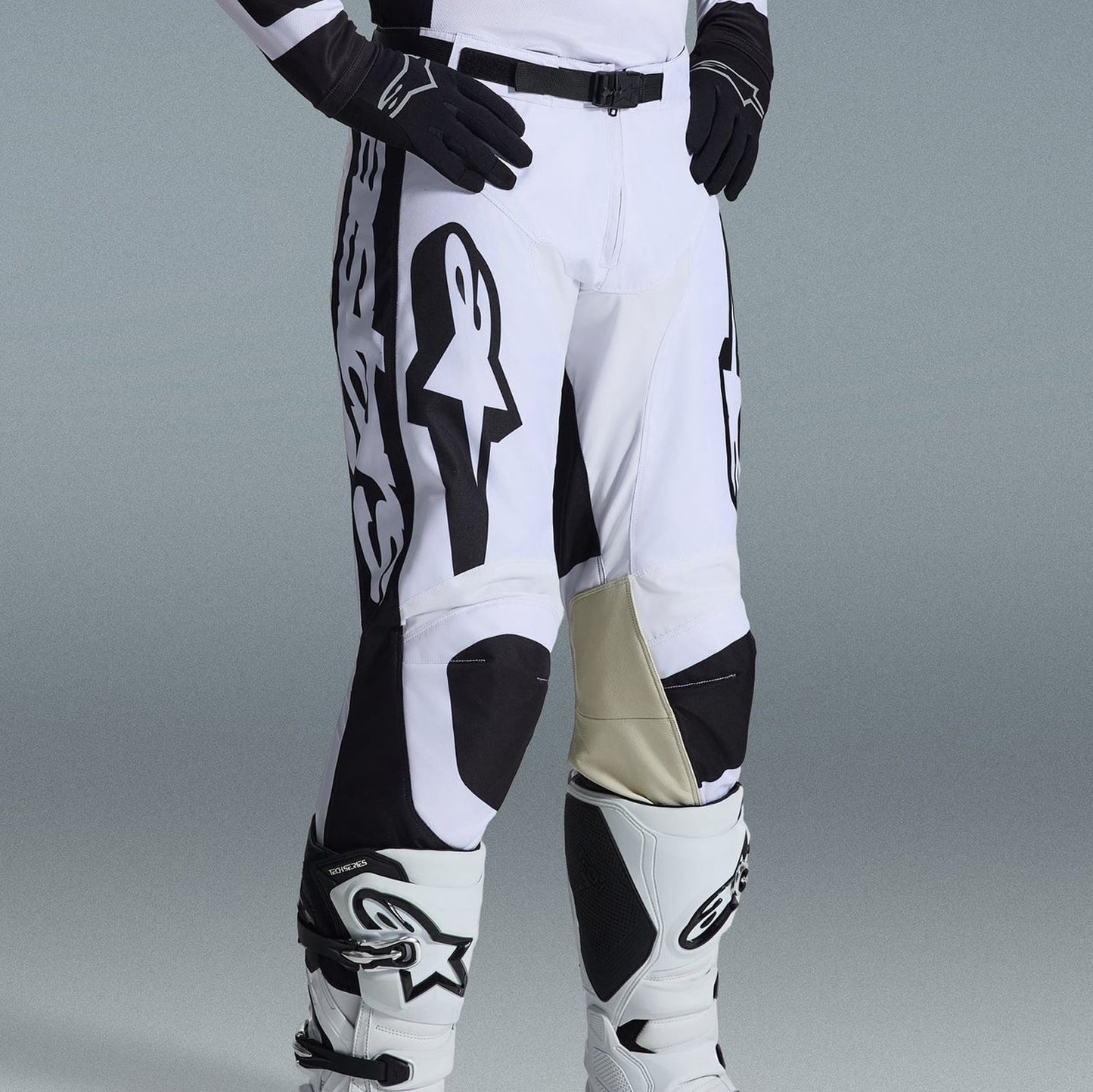 Alpinestars 2026 Racer Riway Motocross Pants White Black