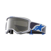 Alpinestars 2027 Vision 5 Drag MX Goggles Light Lilac Blue Mirror Silver