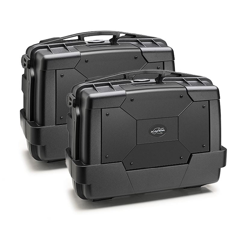 Kappa Bike Luggage GARDA Top / Side Case MONOKEY 46 Litre x2 Black Line