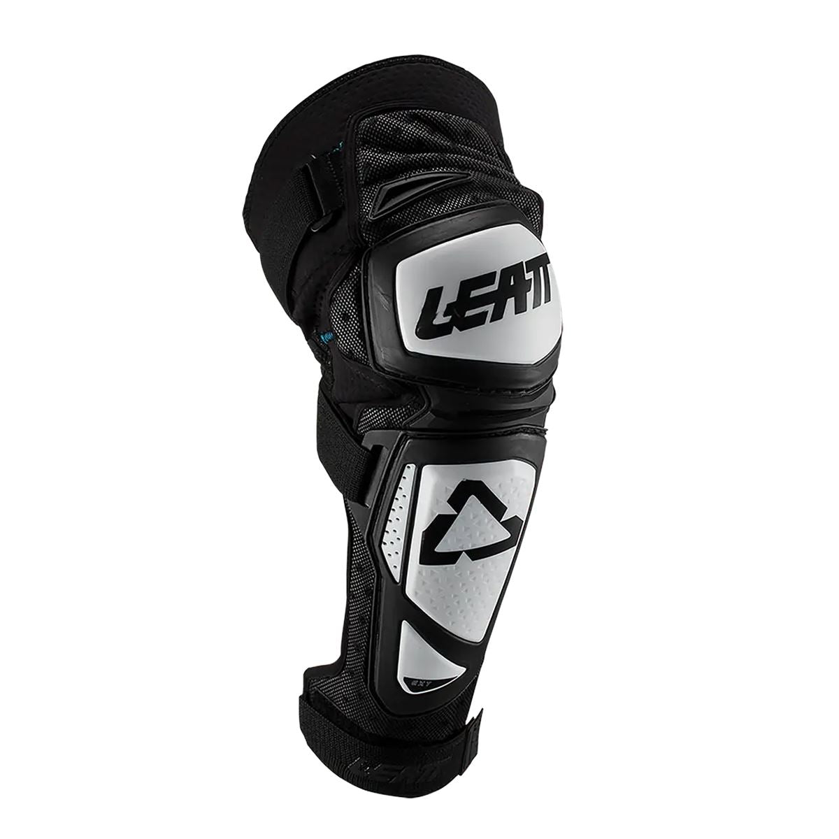 Leatt 2024 EXT Youth Knee & Shin Guards White Black