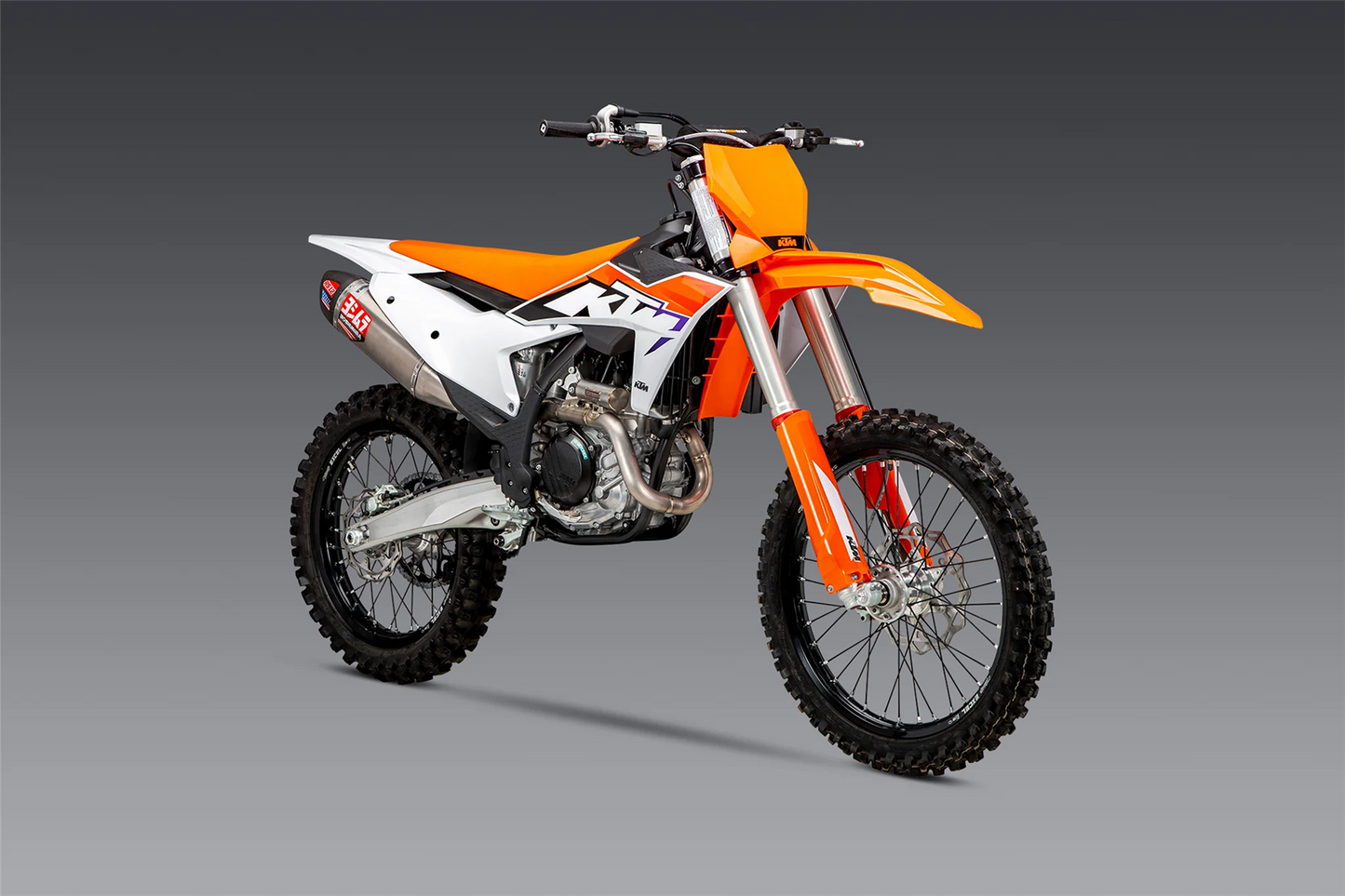 Yoshimura RS-12 Full Exhaust System Titanium Carbon Cap For Motocross Enduro Motorcycles