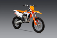Yoshimura RS-12 Full Exhaust System Titanium Carbon Cap For Motocross Enduro Motorcycles