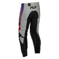 Fly Racing 2026 Motocross Combo Kit Kinetic  Grey Red Purple Black