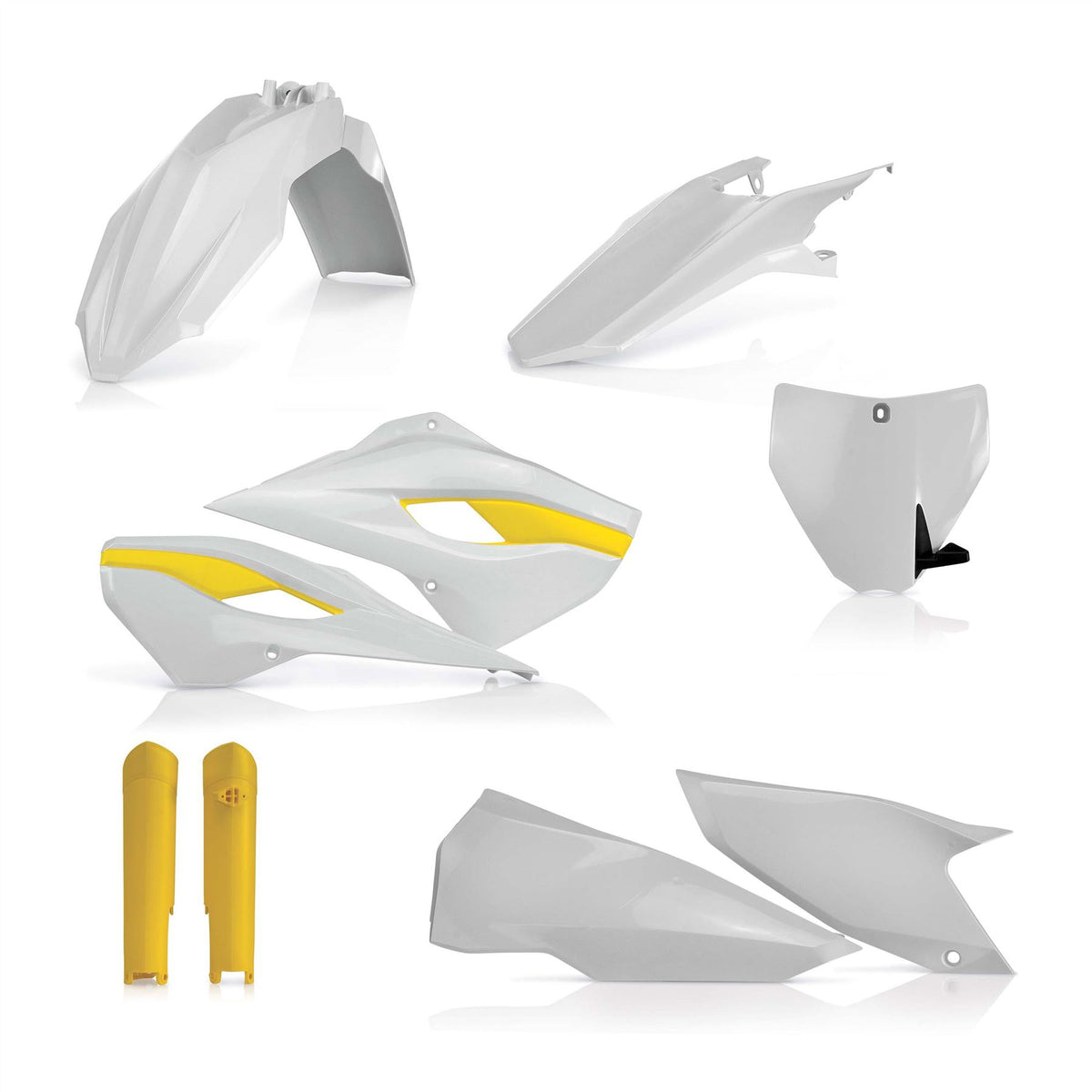 Acerbis Front Fender Verde 4 Green For Husqvarna FC 450 2016-2022