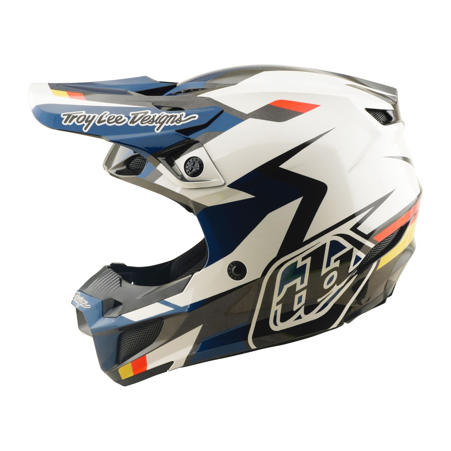 Troy Lee Designs Spring 2026 MX SE5 Polycarbonate Roamer Helmets Blue