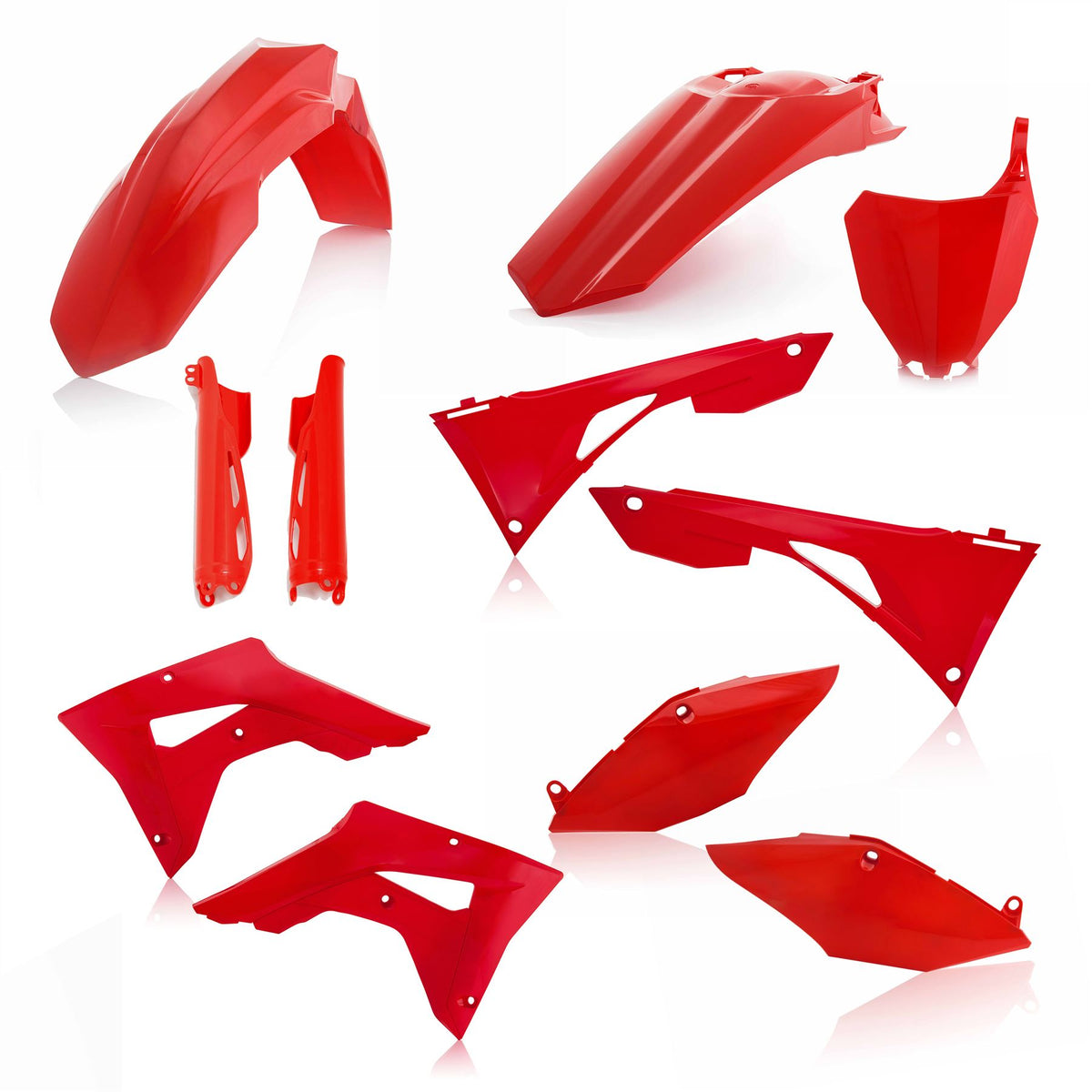 Acerbis Full Plastic Kit Red For HONDA CRF 300 RX 2020-2021