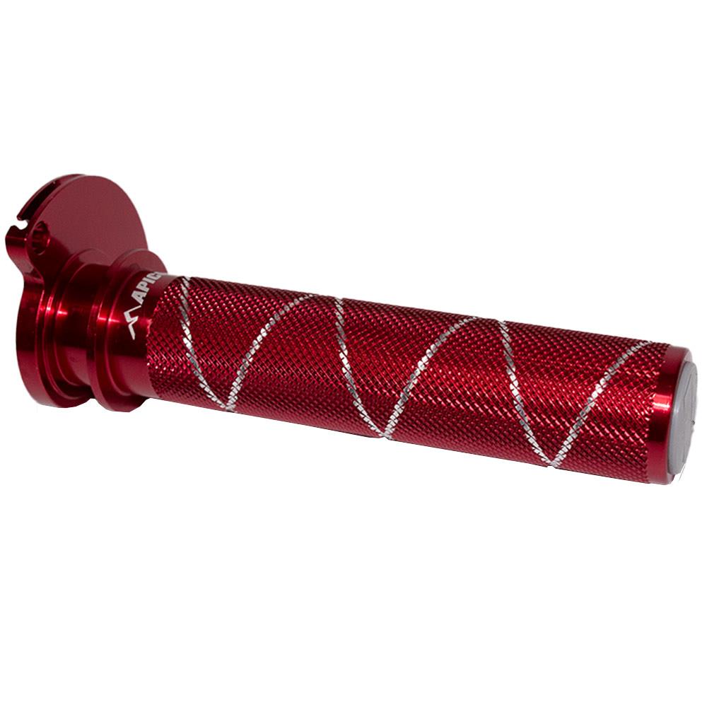 Apico Red Aluminium Throttle Tube With Bearing For KTM Husqvarna EXC SX TC TX