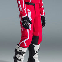 Alpinestars 2026 Youth Fluid Apex Motocross Pants Red White