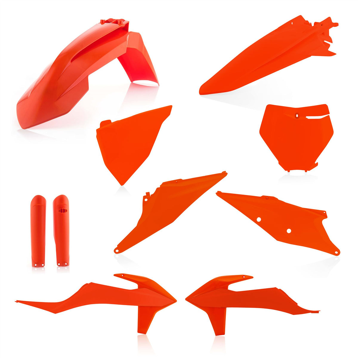 Acerbis Full Plastic Kit Orange 016 For KTM XC 300 2019