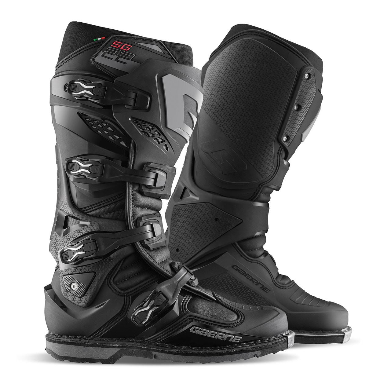 Gaerne SG22 Motocross Boots Black