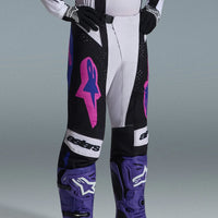 Alpinestars 2026 Techstar Knif Motocross Pants Black Light Grey Purple