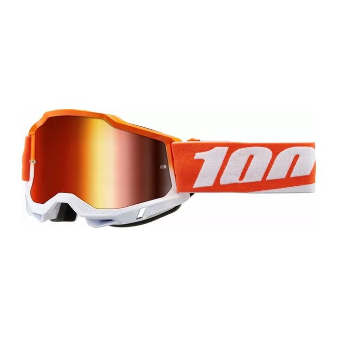 100% MX Goggles Accuri  2 Youth Matigofun Red Mirror