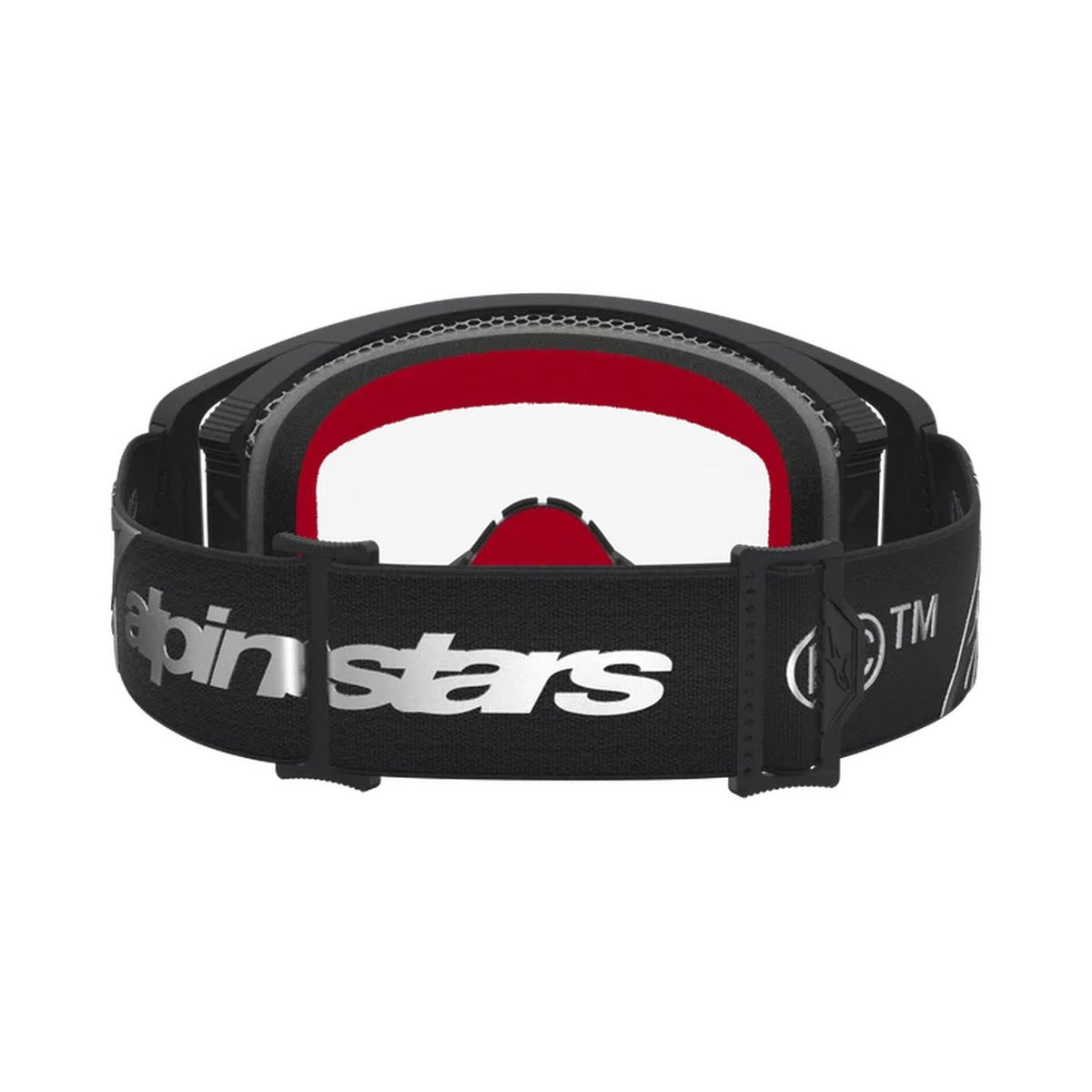 Alpinestars 2027 Supertech Dura Air Fluid MX Goggles Black Silver Clear