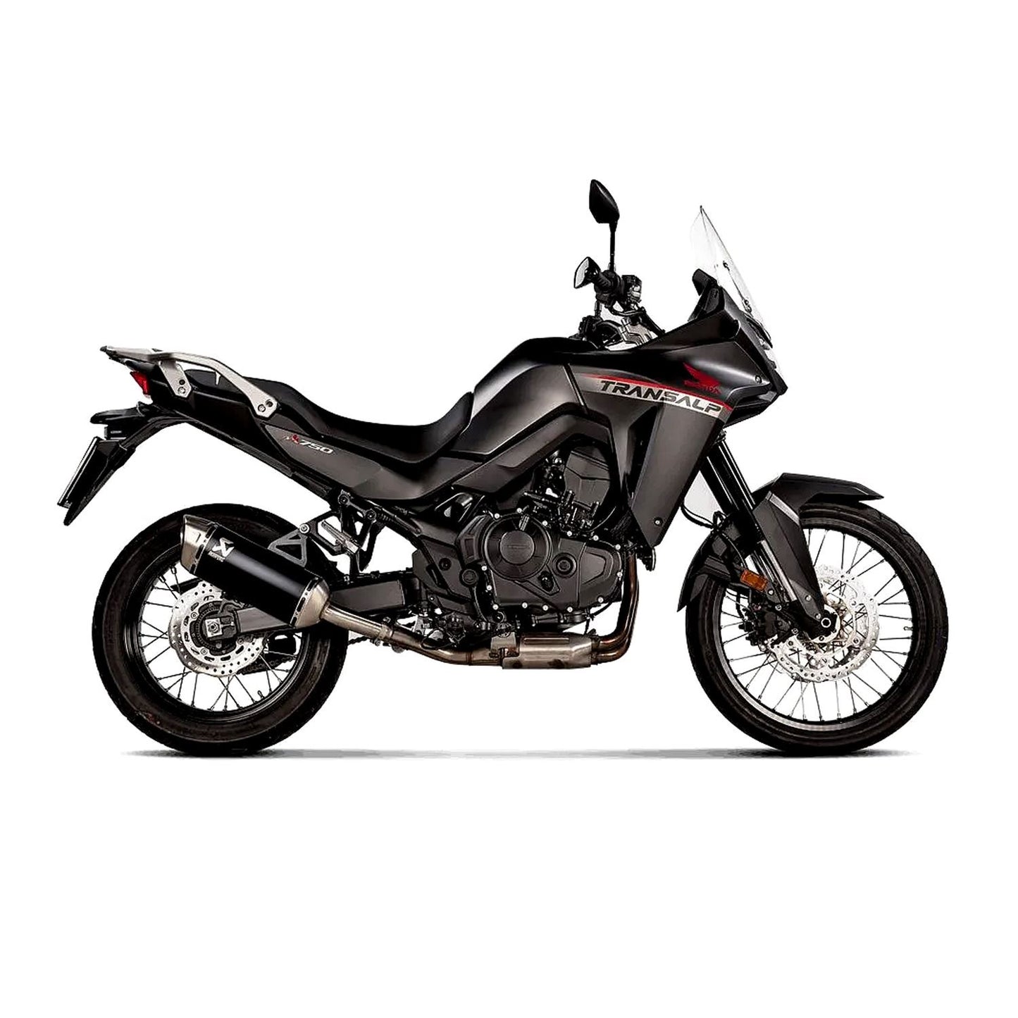 Akrapovic Titanium Black Line Slip On Silencer For Honda XL 750 ABS Transalp 2023-2026