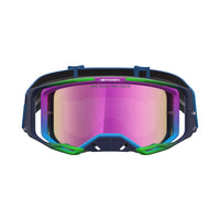 Alpinestars 2027 Vision 8 Maven MX Goggles Blithe Blue Purple Mirror Pink