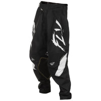 Fly Racing 2025 Youth Kinetic Stoke Motocross Pants Black White
