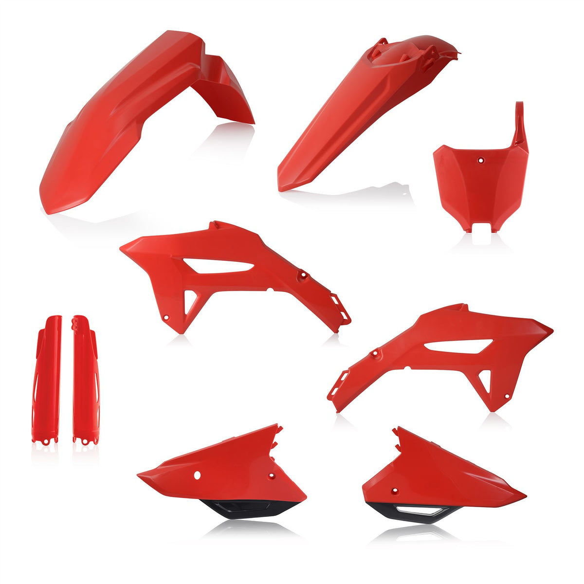 Acerbis Full Plastic Kit Standard Red Blue For HONDA CRF 450 R 2021-2024