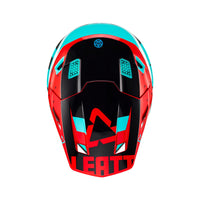 Leatt 2023 Helmet Moto 7.5 V23 Fuel with 4.5 Goggles & Helmet Bag