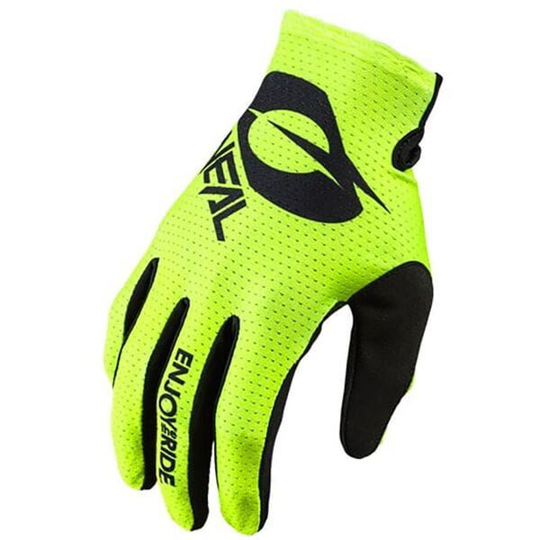 O'Neal 2025 Motocross Gloves Matrix Stacked Neon Yellow