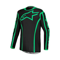 Alpinestars 2027 Fluid Apex MX Combo Kit Black Green Fluo