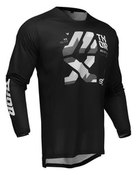 Thor 2026 Motocross Jersey Launchmode Brave Black Grey